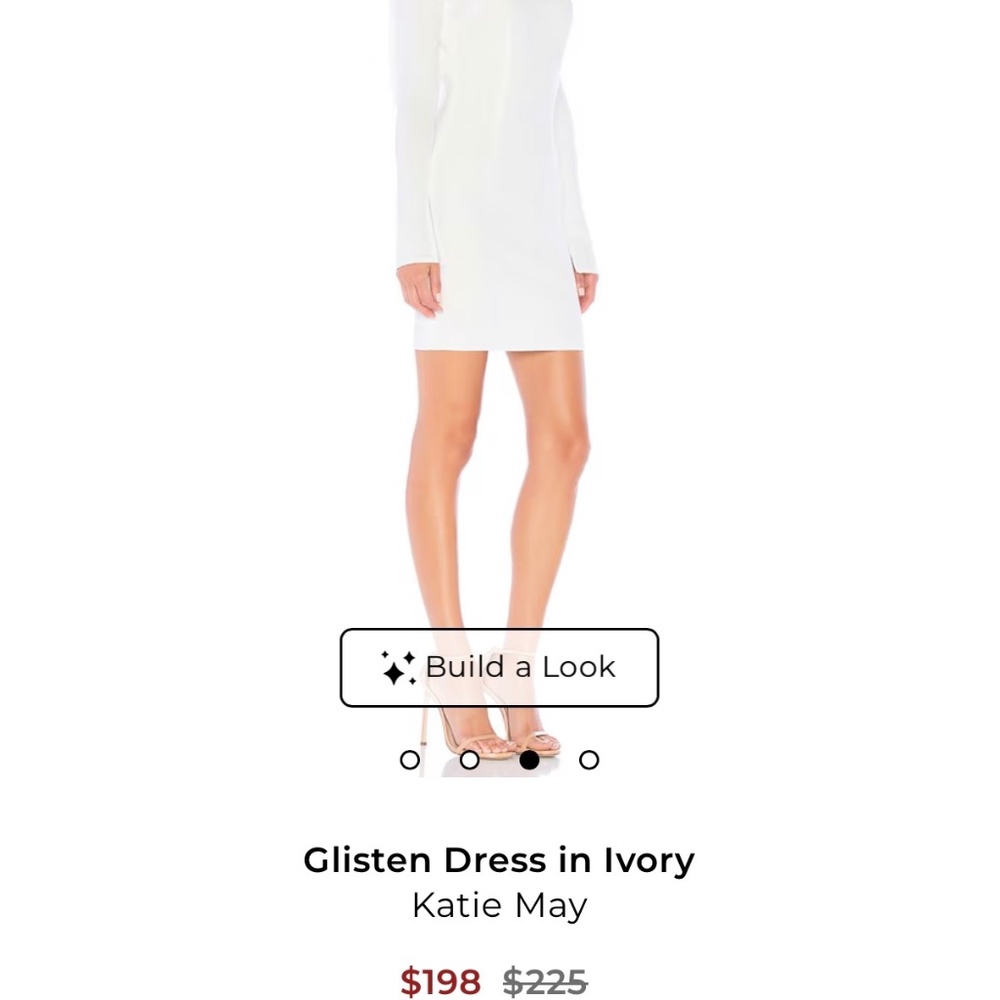 Katie May white dress from revolve